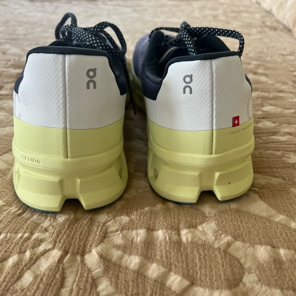 Men’s On Running Blue and Green Cloudmonster - Picture 5 of 7